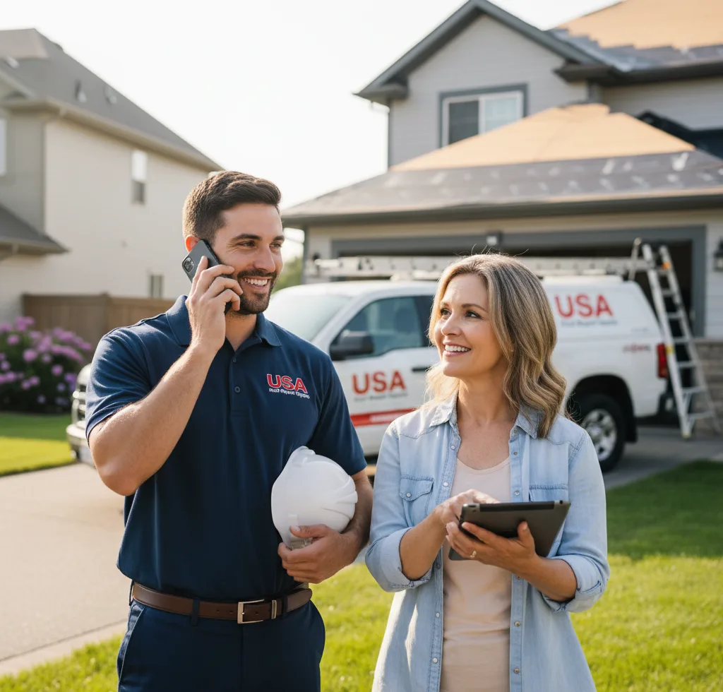 USA Roof Repair Experts customer support in Sherman Oaks
